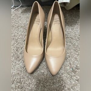 I.N.C brand, Nude size 7, about 3 inch heel. New, worn only to try on.
